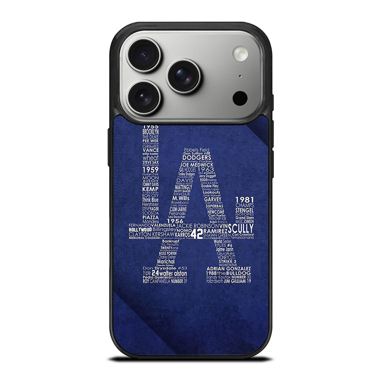 LA DODGERS LOS ANGELES LOGO BASEBALL TEAM TYPOGRAPHY iPhone 17 Pro Case Cover LA DODGERS LOS ANGELES LOGO BASEBALL TEAM TYPOGRAPHY iPhone 17 Pro Case Cover
