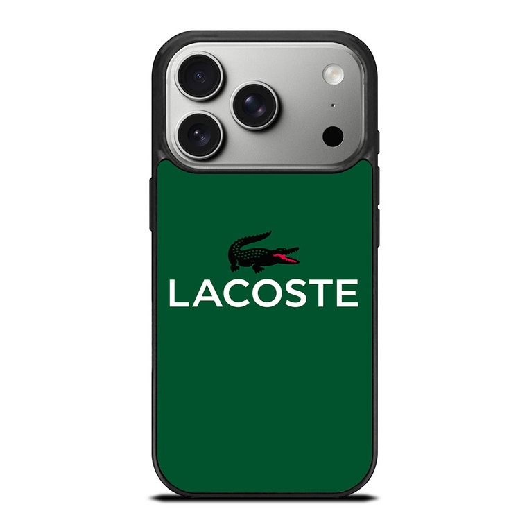 LACOSTE LOGO iPhone 17 Pro Case Cover
