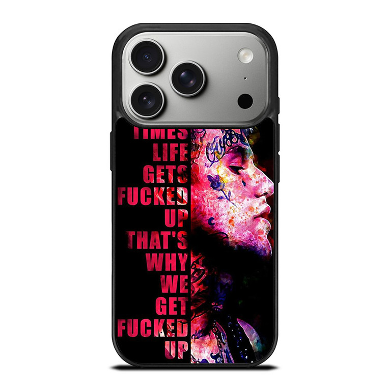 LIL PEEP FUCKED UP iPhone 17 Pro Case Cover