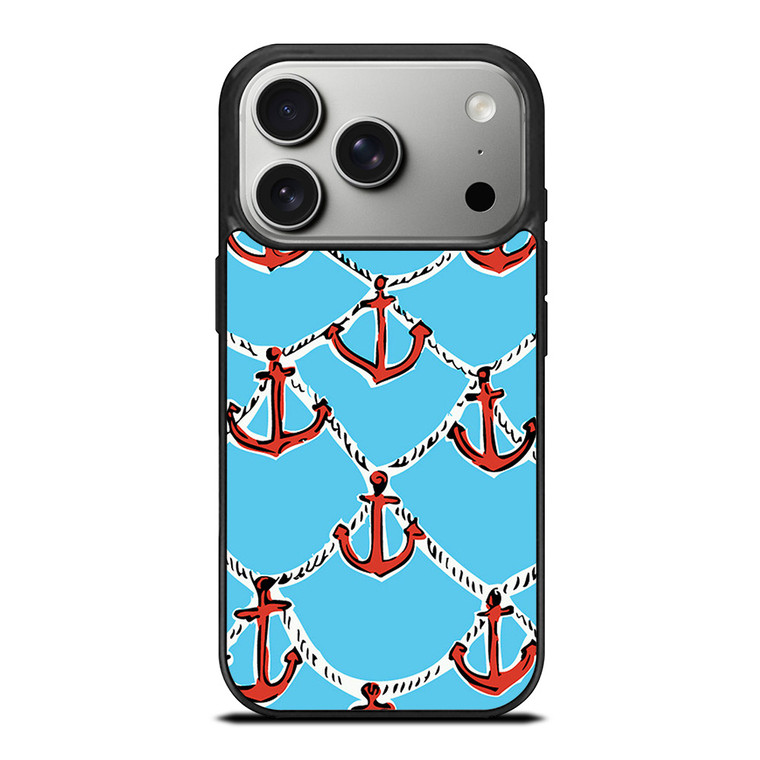 LILLY PULITZER ANCHOR iPhone 17 Pro Case Cover LILLY PULITZER ANCHOR iPhone 17 Pro Case Cover