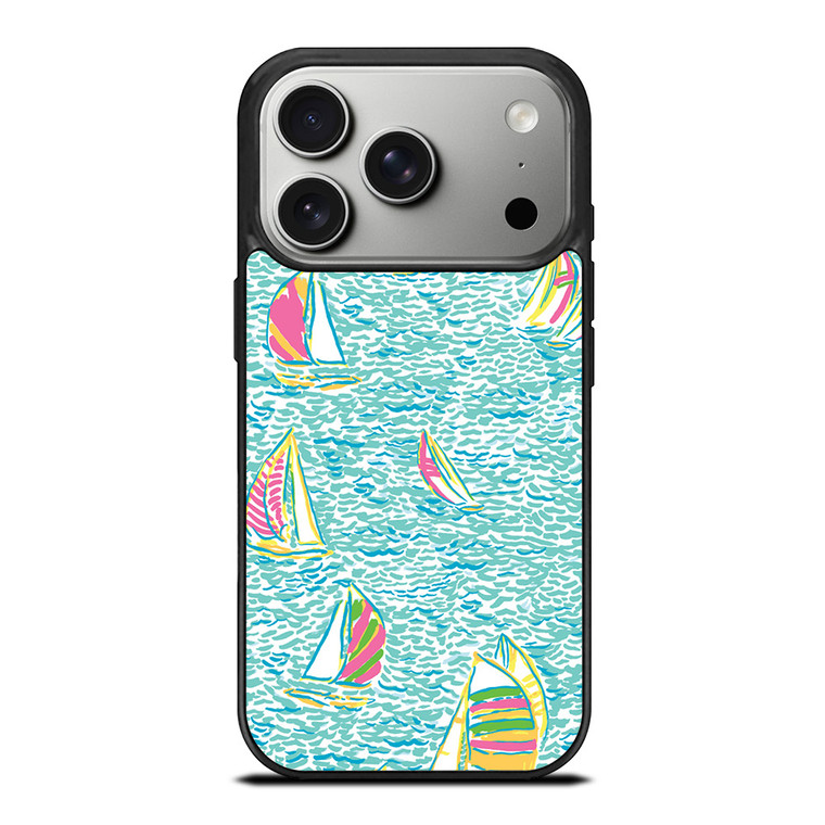 LILLY PULITZER SAILBOAT iPhone 17 Pro Case Cover LILLY PULITZER SAILBOAT iPhone 17 Pro Case Cover