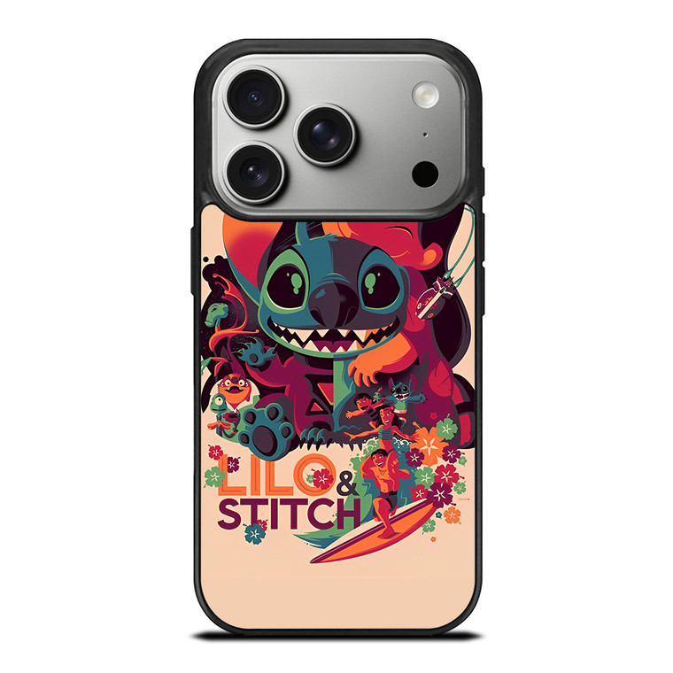 LILO AND STITCH DISNEY ART iPhone 17 Pro Case Cover