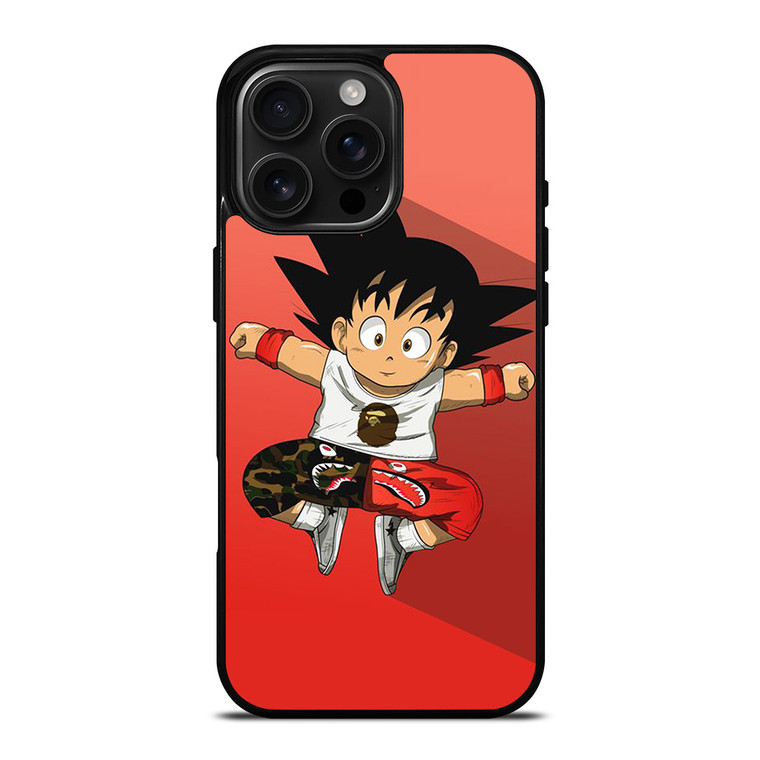 LITTLE SON GOKU CAMO BAPE SHARK iPhone 16 Pro Max Case Cover LITTLE SON GOKU CAMO BAPE SHARK iPhone 16 Pro Max Case Cover