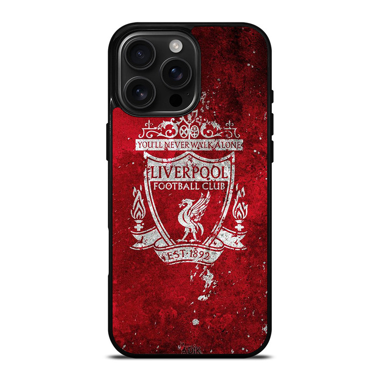 LIVERPOOL FC ENGLAND FOOTBALL CLUB YNWA EST 1982 iPhone 16 Pro Max Case Cover LIVERPOOL FC ENGLAND FOOTBALL CLUB YNWA EST 1982 iPhone 16 Pro Max Case Cover