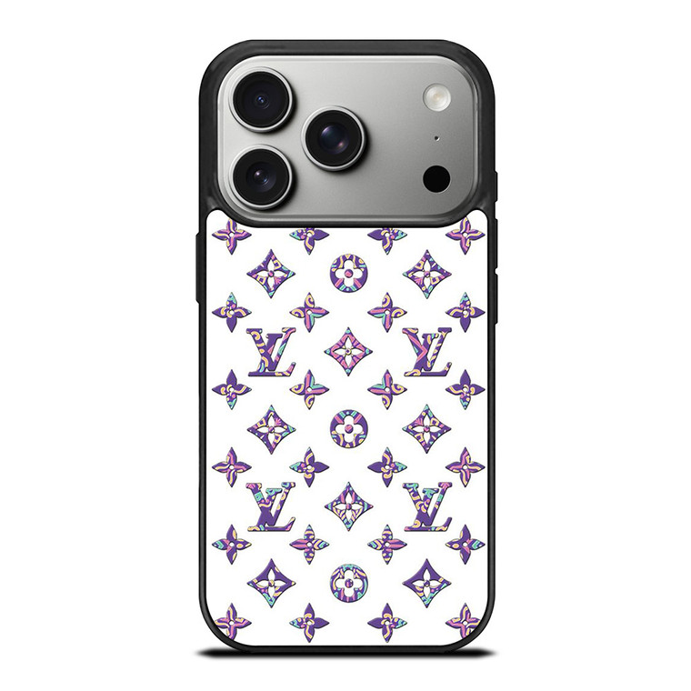 LOUIS VUITTON PATTERN LV LOGO ICON iPhone 17 Pro Case Cover LOUIS VUITTON PATTERN LV LOGO ICON iPhone 17 Pro Case Cover