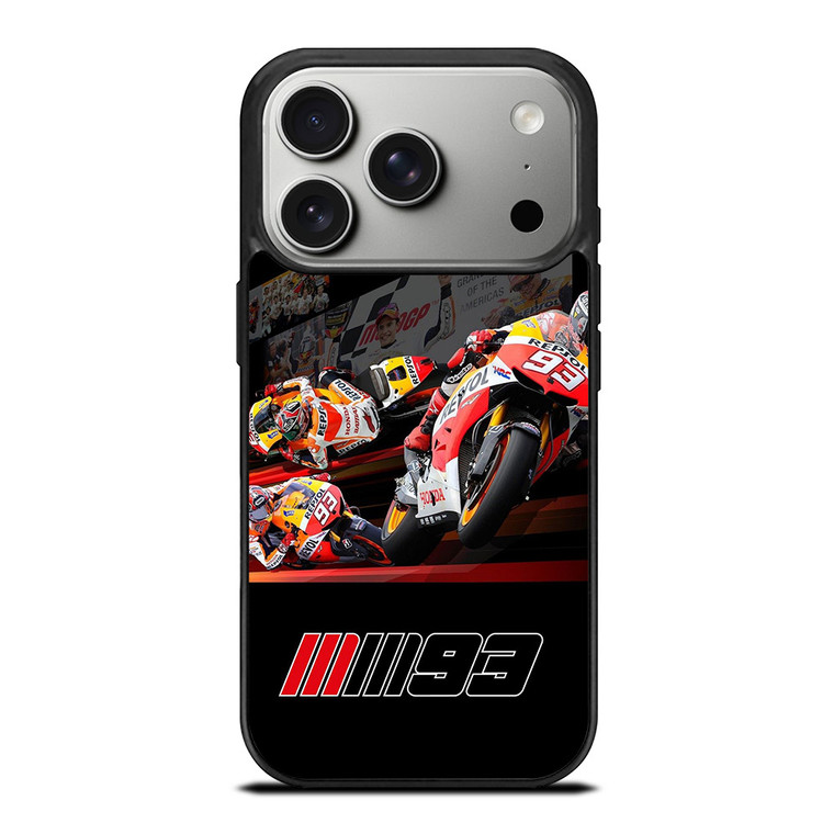 MARC MARQUEZ 93 MOTO GP iPhone 17 Pro Case Cover MARC MARQUEZ 93 MOTO GP iPhone 17 Pro Case Cover