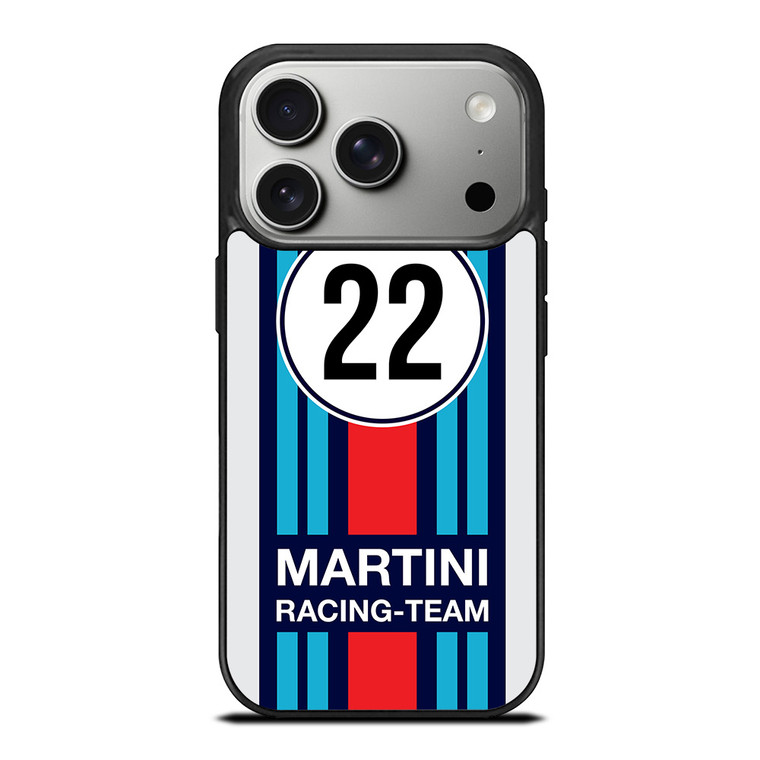 MARTINI RACING TEAM 22 iPhone 17 Pro Case Cover MARTINI RACING TEAM 22 iPhone 17 Pro Case Cover