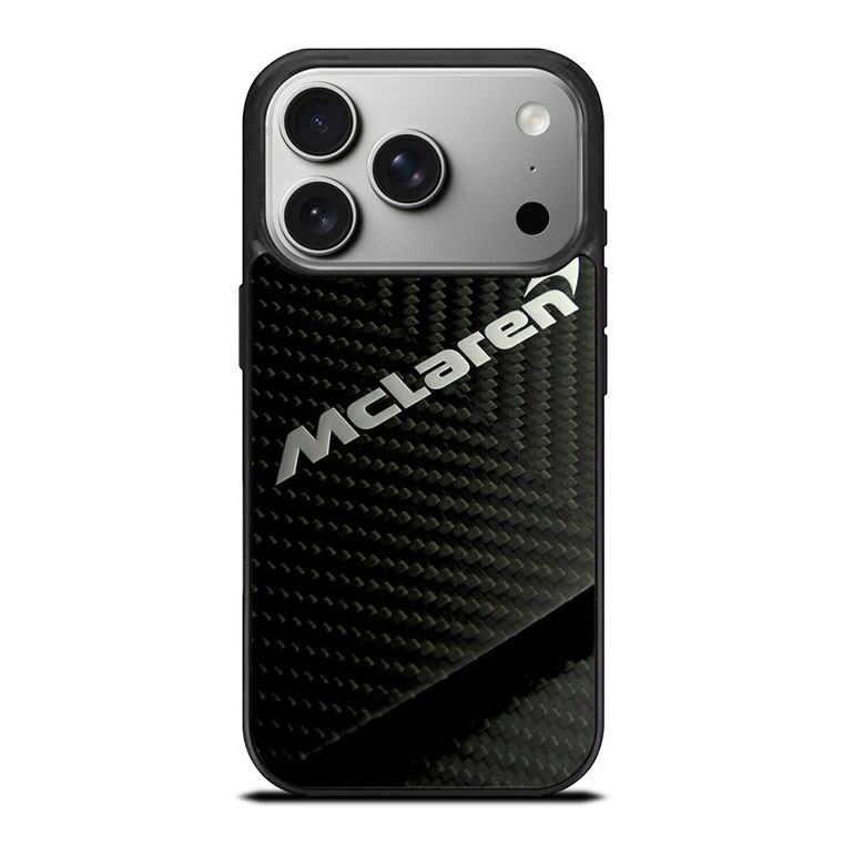 MCLAREN CAR LOGO CARBON iPhone 17 Pro Case Cover MCLAREN CAR LOGO CARBON iPhone 17 Pro Case Cover
