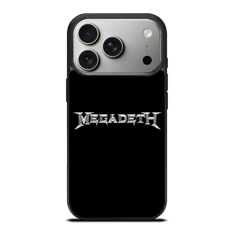 MEGADETH LOGO METAL BAND iPhone 17 Pro Case Cover