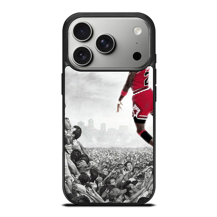 MICHAEL JORDAN AIR DUNK WALL iPhone 17 Pro Case Cover