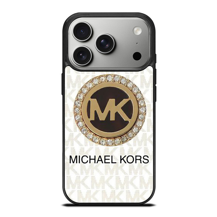 MICHAEL KORS MK LOGO DIAMOND iPhone 17 Pro Case Cover