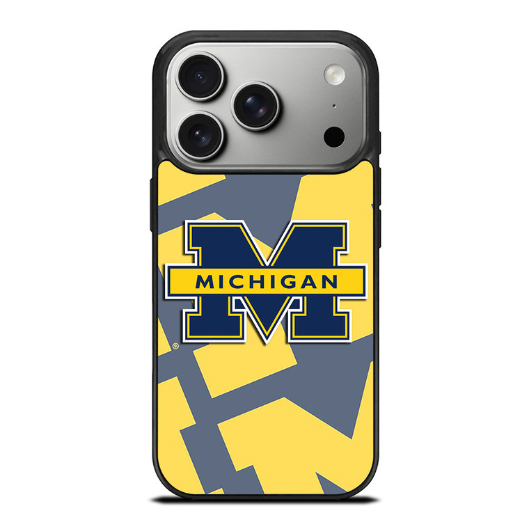 MICHIGAN WOLVERINES LOGO iPhone 17 Pro Case Cover