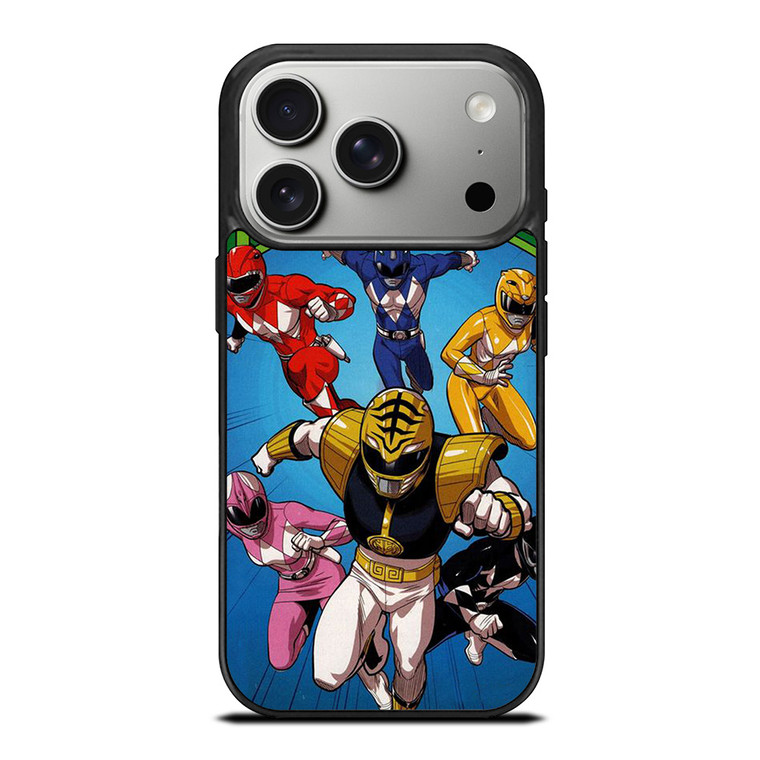 MIGHTY MORPHIN POWER RANGERS CARTOON iPhone 17 Pro Case Cover