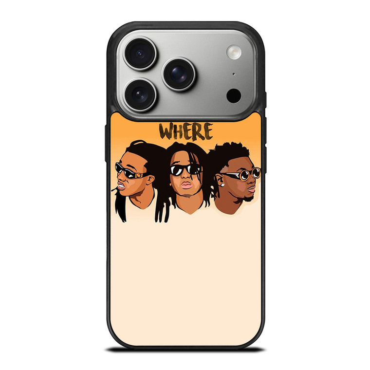 MIGOS WHERE iPhone 17 Pro Case Cover