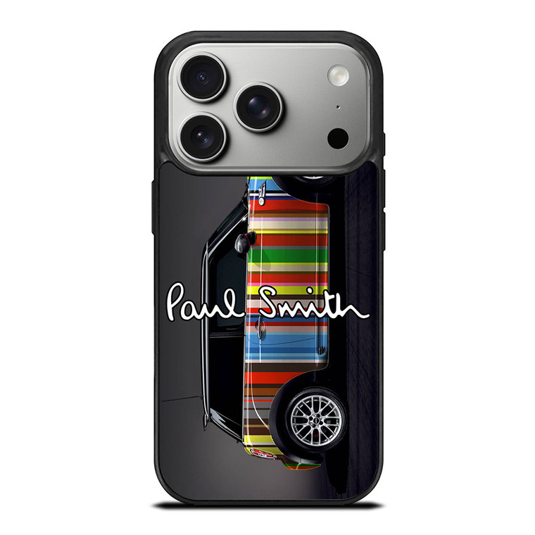 MINI COOPER CAR PAUL SMITH PATTERN iPhone 17 Pro Case Cover