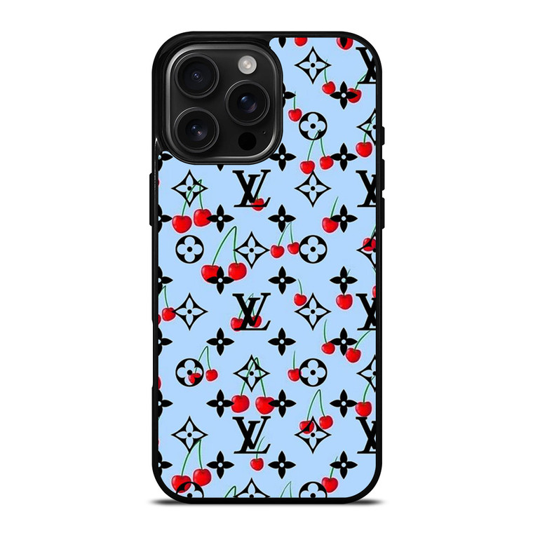 LOUIS VUITTON LV CHERY LOGO ICON iPhone 16 Pro Max Case Cover LOUIS VUITTON LV CHERY LOGO ICON iPhone 16 Pro Max Case Cover