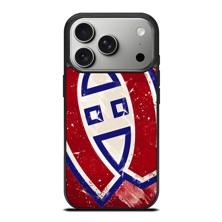 MONTREAL CANADIENS NHL SPLASH LOGO iPhone 17 Pro Case Cover