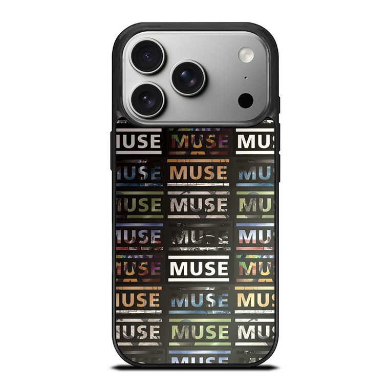 MUSE BAND ROCK LOGO COLLAGE iPhone 17 Pro Case Cover