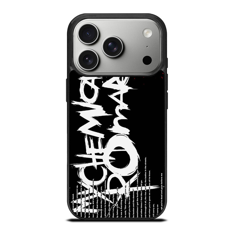 MY CHEMICAL ROMANCE LYRIC iPhone 17 Pro Case Cover