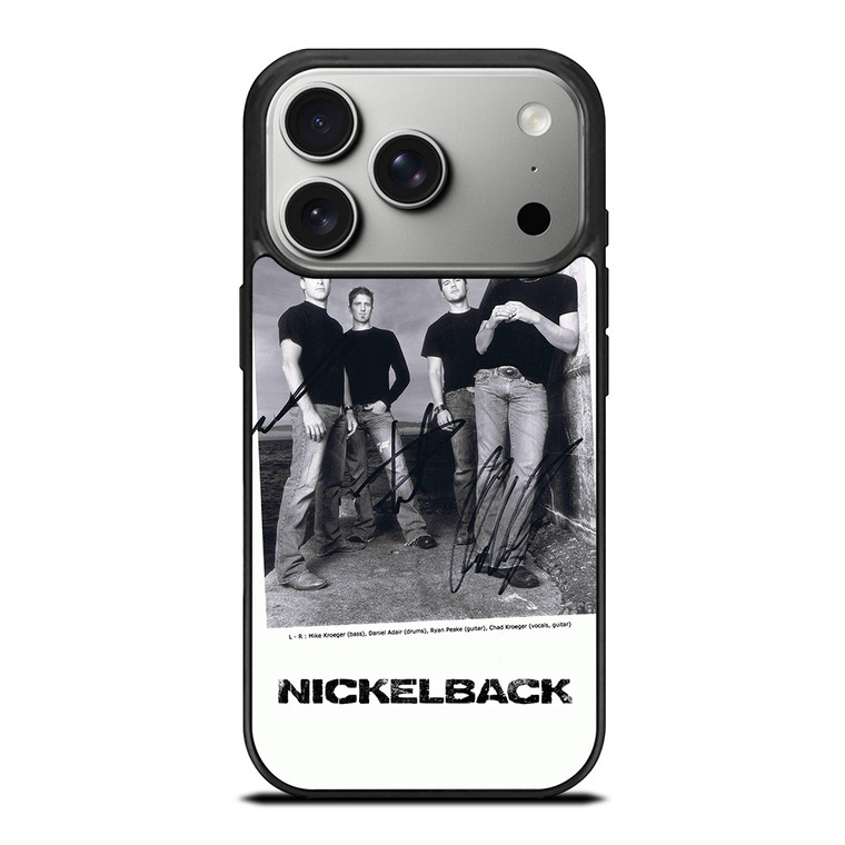 NICKELBACK Signature iPhone 17 Pro Case Cover NICKELBACK Signature iPhone 17 Pro Case Cover