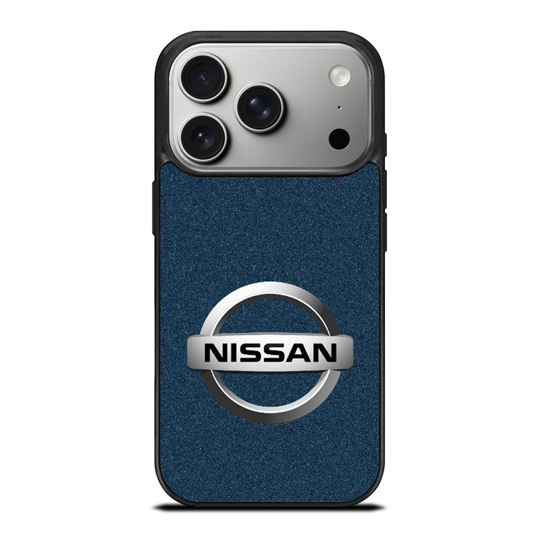 NISSAN CAR LOGO DENIM iPhone 17 Pro Case Cover