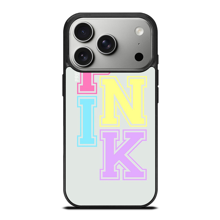PINK NATION VICTORIA'S SECRET LOGO PRETTY IN ICON iPhone 17 Pro Case Cover