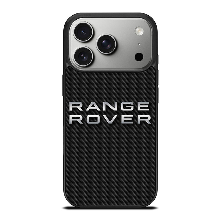 RANGE ROVER LAND ROVER LOGO CARBON iPhone 17 Pro Case Cover