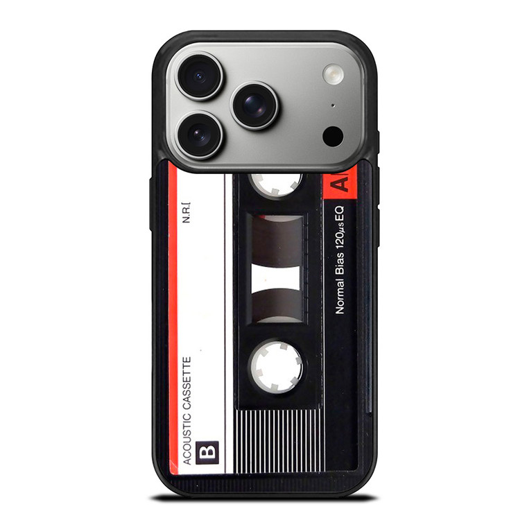 RETRO CASSETE TAPE RETRO iPhone 17 Pro Case Cover RETRO CASSETE TAPE RETRO iPhone 17 Pro Case Cover