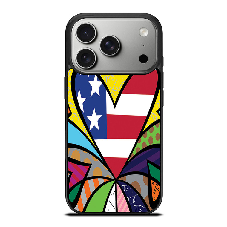 ROMERO BRITTO LOVE NEW 2 iPhone 17 Pro Case Cover