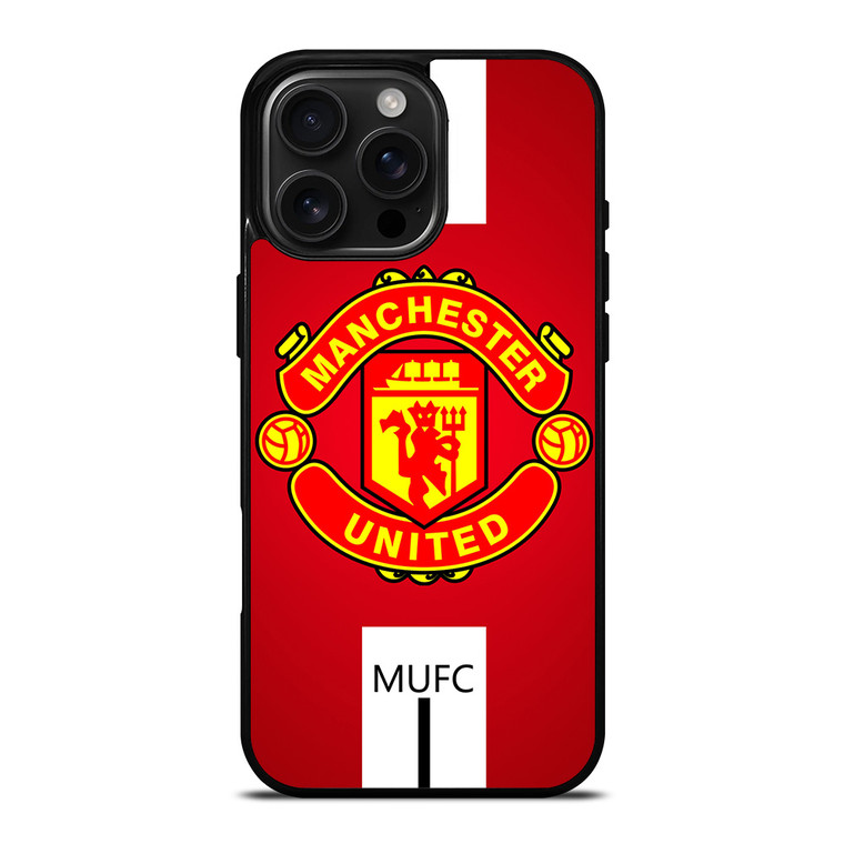 MANCHESTER UNITED RED DEVILS iPhone 16 Pro Max Case Cover MANCHESTER UNITED RED DEVILS iPhone 16 Pro Max Case Cover