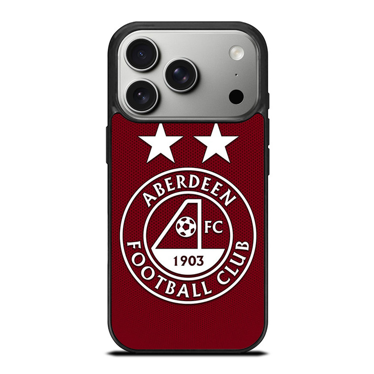SCOTLAND FOOTBALL CLUB ABERDEEN FC LOGO iPhone 17 Pro Case Cover SCOTLAND FOOTBALL CLUB ABERDEEN FC LOGO iPhone 17 Pro Case Cover