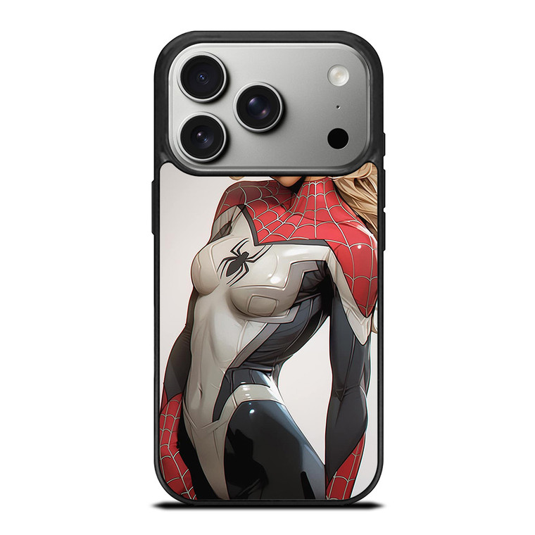 SPIDER GIRL SEXY MARVEL COMICS CARTOON iPhone 17 Pro Case Cover