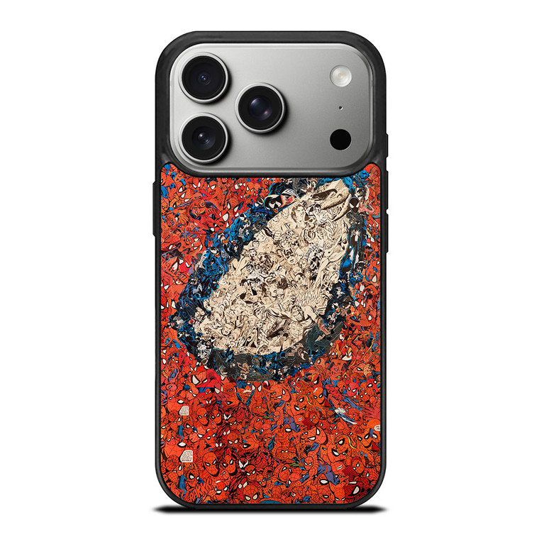 SPIDERMAN EYE COLLAGE Marvel Avengers iPhone 17 Pro Case Cover