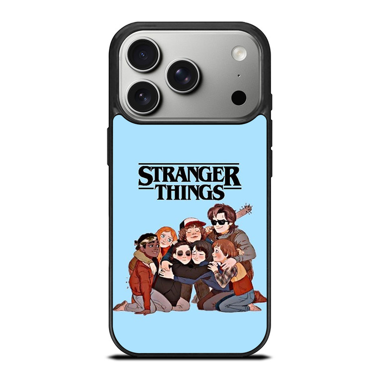 STRANGER THINGS CARTOON CHARACTERS iPhone 17 Pro Case Cover STRANGER THINGS CARTOON CHARACTERS iPhone 17 Pro Case Cover