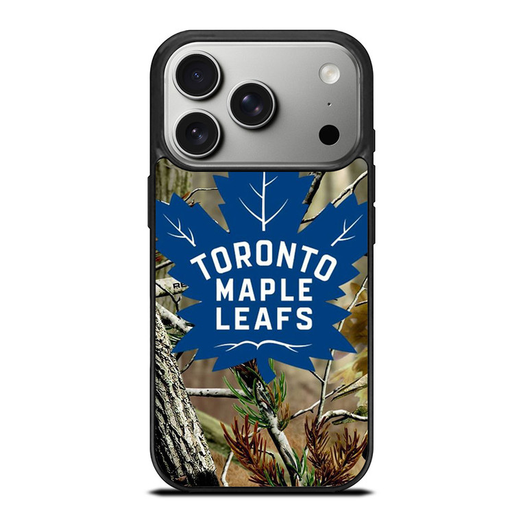 TORONTO MAPLE LEAFS LOGO REAL TREE CAMO iPhone 17 Pro Case Cover TORONTO MAPLE LEAFS LOGO REAL TREE CAMO iPhone 17 Pro Case Cover