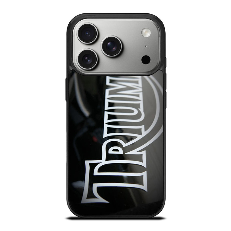 TRIUMPH MOTORCYCLE EMBLEM iPhone 17 Pro Case Cover