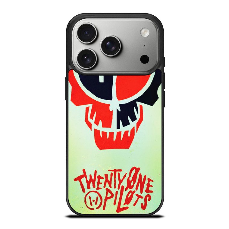 TWENTY ONE PILOTS SKULL iPhone 17 Pro Case Cover TWENTY ONE PILOTS SKULL iPhone 17 Pro Case Cover