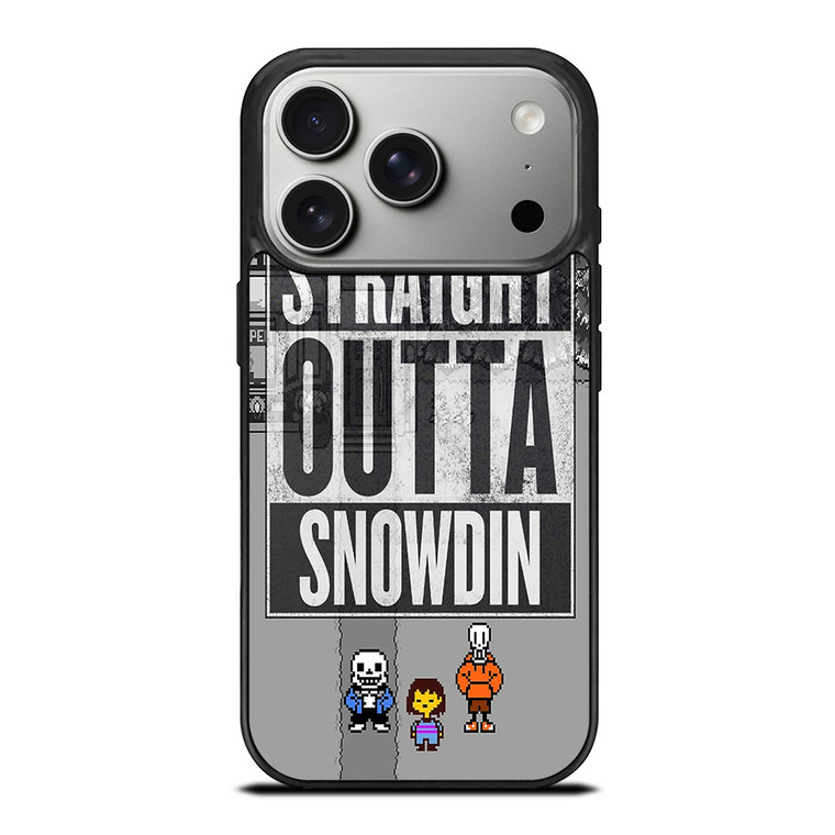 UNDERTALE STRAIGHT OUTTA SNOWDIN iPhone 17 Pro Case Cover UNDERTALE STRAIGHT OUTTA SNOWDIN iPhone 17 Pro Case Cover