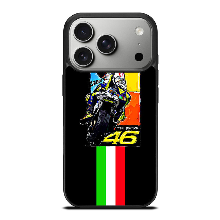 VALENTINO ROSSI THE DOCTOR 46 ITALY iPhone 17 Pro Case Cover VALENTINO ROSSI THE DOCTOR 46 ITALY iPhone 17 Pro Case Cover