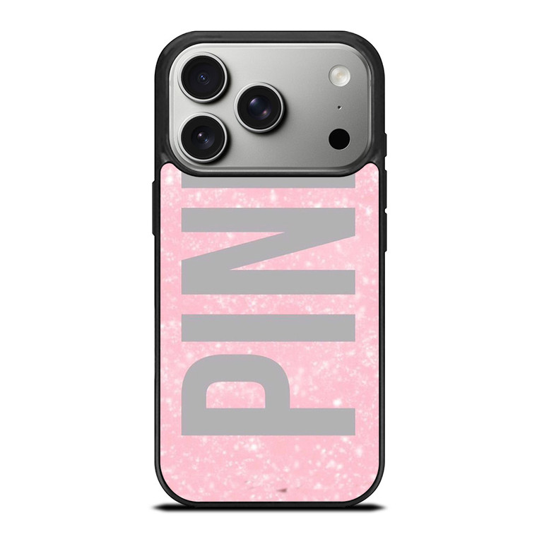 VICTORIA'S SECRET PINK SPARKLE LOGO iPhone 17 Pro Case Cover