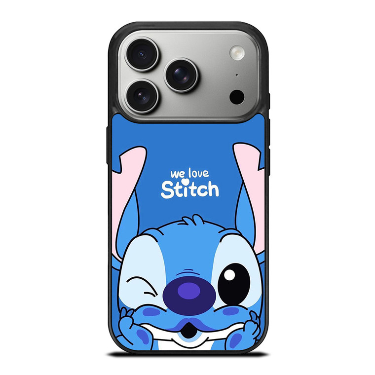 WE LOVE STITCH AND LILO CARTOON iPhone 17 Pro Case Cover WE LOVE STITCH AND LILO CARTOON iPhone 17 Pro Case Cover