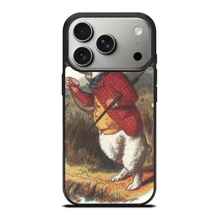 WHITE RABBIT ALICE IN WONDERLAND Disney iPhone 17 Pro Case Cover WHITE RABBIT ALICE IN WONDERLAND Disney iPhone 17 Pro Case Cover