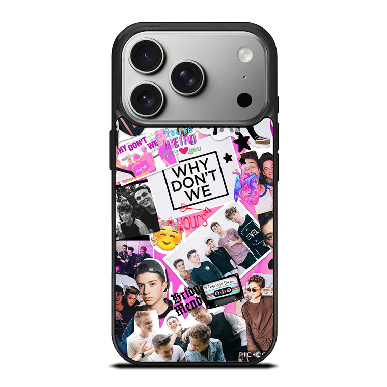 WHY DON'T WE COLLAGE iPhone 17 Pro Case Cover WHY DON'T WE COLLAGE iPhone 17 Pro Case Cover