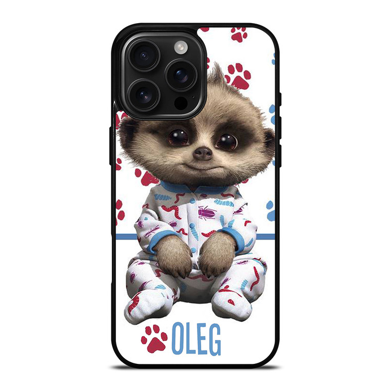 MEERKAT BABY OLEG CUTE iPhone 16 Pro Max Case Cover