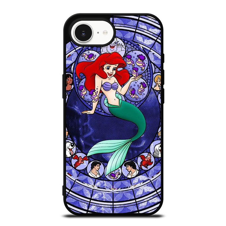 ARIEL THE LITTLE MERMAID ART GLASSES iPhone 16e Case Cover ARIEL THE LITTLE MERMAID ART GLASSES iPhone 16e Case Cover
