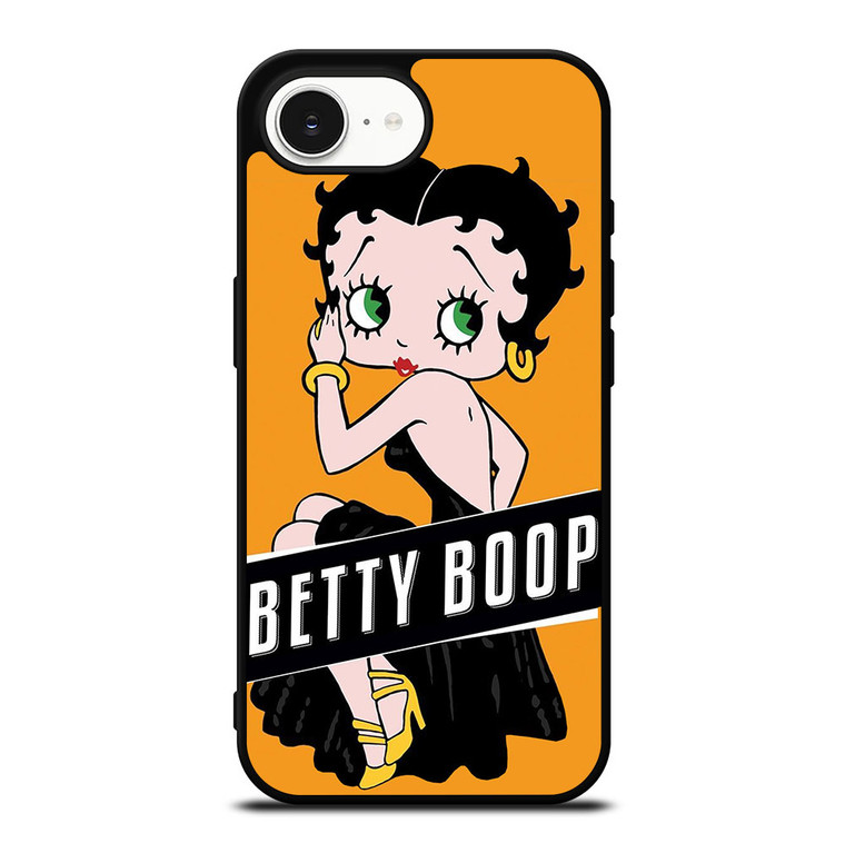 BETTY BOOP BLACK iPhone 16e Case Cover