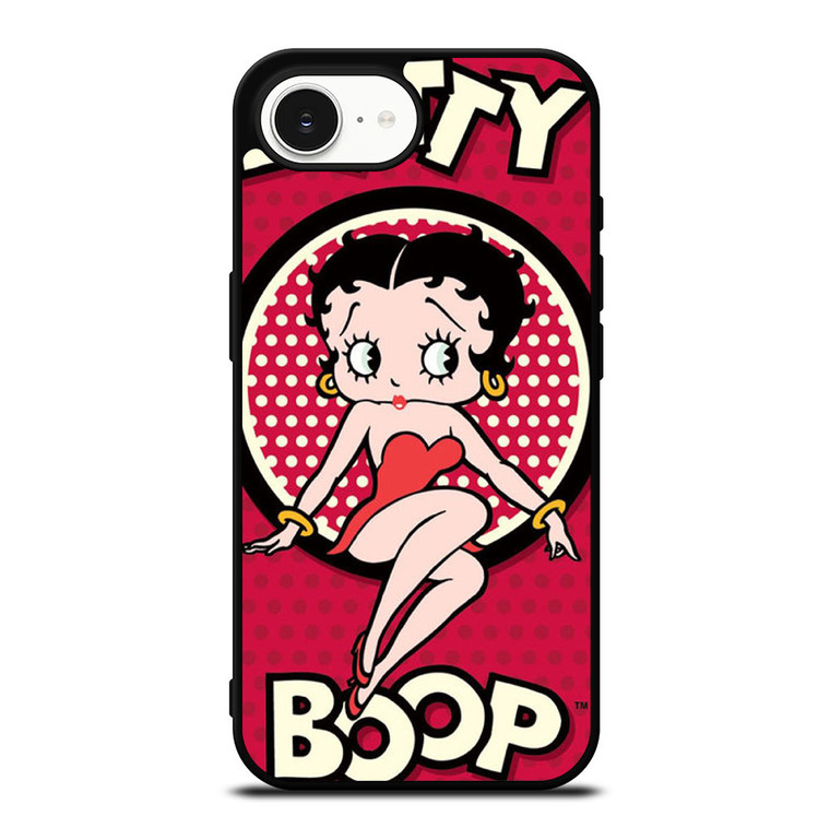 BETTY BOOP CARTOON POLKADOT iPhone 16e Case Cover