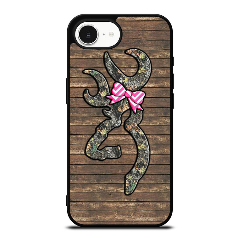 CAMO BROWNING RIBBON iPhone 16e Case Cover CAMO BROWNING RIBBON iPhone 16e Case Cover