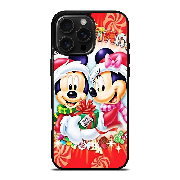 MICKEY MINNIE MOUSE DISNEY CHRISTMAS iPhone 16 Pro Max Case Cover