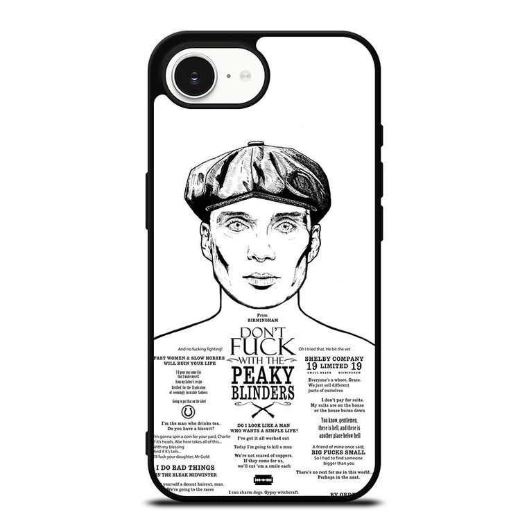 DONT FUCK WITH PEAKY BLINDERS iPhone 16e Case Cover DONT FUCK WITH PEAKY BLINDERS iPhone 16e Case Cover